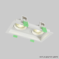 Встраиваемый светильник 18 см, Crystal Lux CLT 068C2 WH, белый, вр 16*8 см