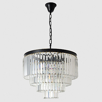 Подвесная люстра 51 см, Crystal Lux MAXIME SP6 BLACK, черный