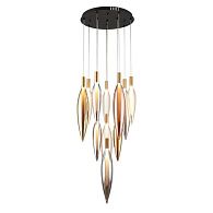 Каскадная люстра 50*100-250 см 47W, 3000K, Aployt Emilin APL.854.06.47, черный