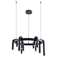 Подвесной светильник 60*185 см, LED, 30W, 3000К, Arte Lamp Warhol A3258LM-30BK черный