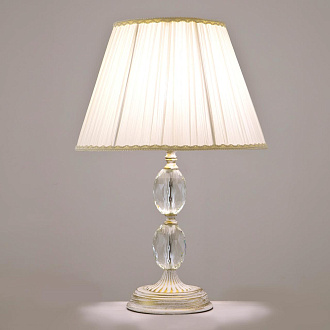 Настольный светильник *33*51 см, Е27 60W, 3300 / 5000К, Платина LED4U L9928 WG