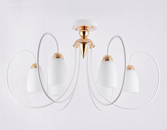 Люстра 85*48 см, E27 W, К, белый, золото Ambrella Traditional Traditional TR3120