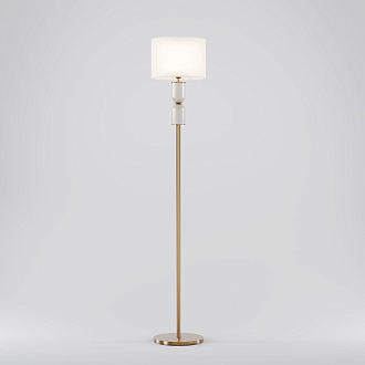 Торшер 36*36*164 см, 1 E14*40W,  К, Eurosvet Caprera 01154/1, латунь