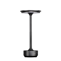 Настольная лампа 13*13*28 см, 1 LED*6W, 3000-5700 К, Odeon Light Tet-A-Tet, черный 5034/6TL