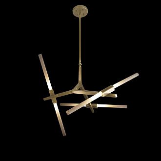 Подвесная люстра 80 см, Loft IT Agnes 10399/6 GD, золото