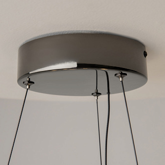 Светильник 78 см, 60W, 3000K, Maytoni Mind MOD299PL-L60BC3K, черный хром
