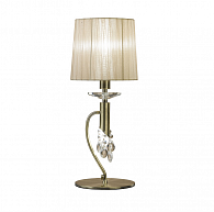 Настольная лампа Mantra Tiffany Cuero 3888 Кремовый/Бронза