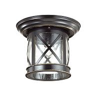 Уличный светильник Odeon Light Sation 4045/1C черный/золотая патина