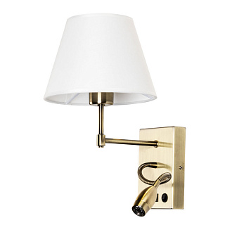 Настенное бра Arte Lamp Elba A2581AP-2AB, античная бронза