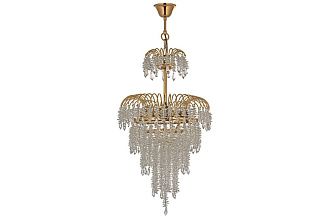 Люстра подвесная *40*50 см, 4*E27*40W, Arti Lampadari Sardinia Gold Sardinia E 1.5.40.105 G, золотой