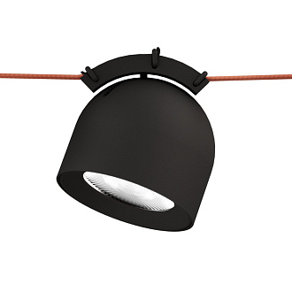 Светильник на шине 10*10,7 см, LED * 12W, 4000K, Denkirs Belty Spot DK5540-BK, черный