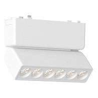 Магнитный трековый светильник 12,2*2,6*8,2 см, 1*LED*6W 3000K ST LUCE Skyflat ST675.536.06 белый