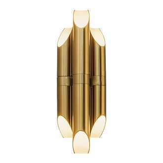 Бра casamilano shard 25*18*52 см, 6*G9*40W, ImperiumLoft 143766-22, Латунь