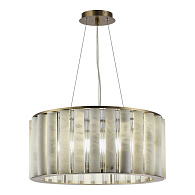 Подвесная люстра 60*150 см, E14, 40W, ST-Luce DELIGHT SL1516.303.08 бронзовый