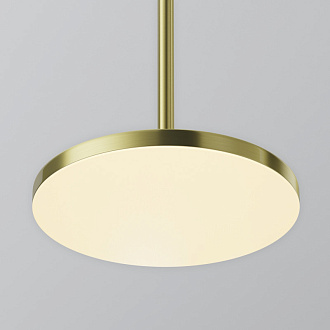 Светильник 19 см, 12W, 3000K, Maytoni Plato P076PL-L12W3K-BS, латунь