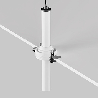 Встраиваемый светильник 3*3*31,6 см, LED, 7W, 4000К, Maytoni Technical Focus T C140TRS-L300-7W4K-W белый, вр 8 см