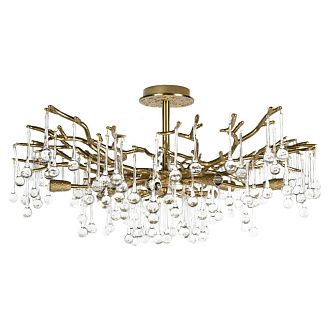Люстра на штанге 76 см, Loft IT Coral 10351/800C AB, бронза