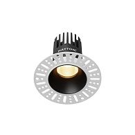 Встраиваемый светильник DL119-10W-2.7K-TRS-B **-8,2 см, *LED*10W, K, Maytoni technical Dip DL119-10W-2.7K-TRS-B, Черный, вр 5,8 см
