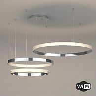 Светильник 114 см, 100W, 3300;4200;6500K Eurosvet  Posh 90275/3 хром Smart
