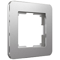 W0012606 Рамка на 1 пост Platinum, алюминий Werkel, 4690389184413