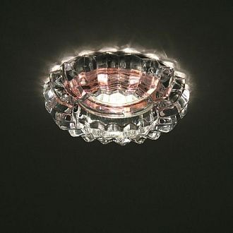 Встраиваемый спот 10/7.5 см, GU5,3, IP20 Lightstar Solo Ray 002120 стекло, вр 8 см