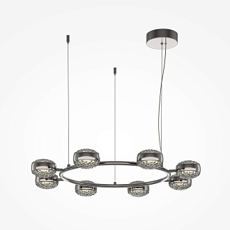 Светильник 93 см, 80W, 3000K, Maytoni Mind MOD299PL-L80BC3K, черный хром