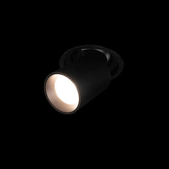 Встраиваемый светильник 10*11 см, 1*LED*12W 4000K LOFT IT Apex 10327/C Black черный, вр 7,5 см