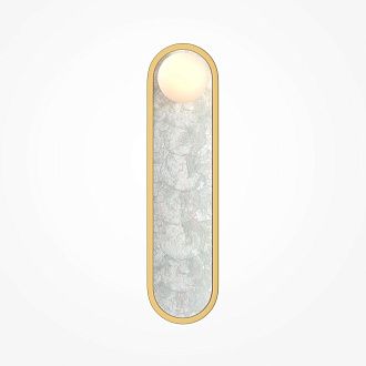 Настенный светильник 45 см, 25W, 2700-4000K, Maytoni MOD473WL-L25BSK, латунь