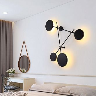 Настенный светодиодный светильник Inodesign Doct Black 100
