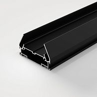 Алюминиевый профиль  2м Elektrostandard Basic System 85234/00 для монтажа в натяжной потолок однофазного шинопровода, черный 