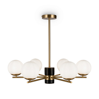 Светильник 67 см, Freya Marble FR5230PL-06BS, латунь