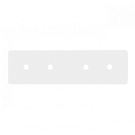 Коннектор прямой для магнитного шинопровода Arte Lamp LINEA-ACCESSORIES A480533 белый