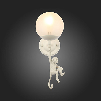 Светильник настенный 10 см, Evoluce Tenato SLE115101-01 Белый