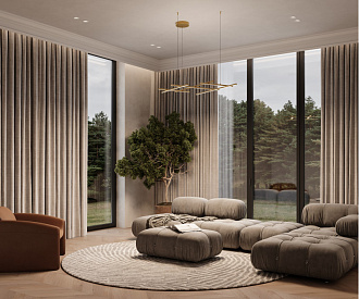 Подвесной светильник 115,6*80*312 см, LED, 80W, 3000К, Maytoni Radiance MOD278PL-L86G3K золото матовое