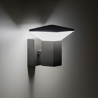Светильник уличный 13*17 см, LED 6W, 4000K, 450Lm, 1-2 м2, IP54 Citilux CLU02W, черный