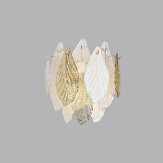 Бра 32*32*34 см, 3 Е14*40W, Odeon Light Lace, золотой 5052/3W