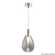 Светильник 15 см, 4W, 4000K, Crystal Lux GAUDI SP4W LED SMOKE, хром-дымчатый
