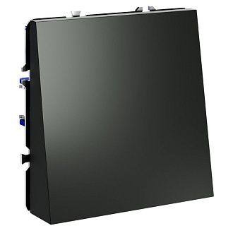 Вывод кабеля Voltum S70, титан Металл и пластик Soft touch VLS080206