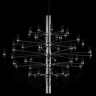 Светильник 100 см, Loft It 10196/1000 Chrome, черный-хром