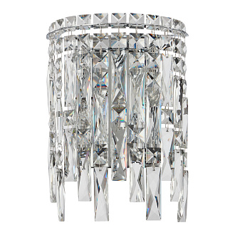 Бра 22*29 см, 2*E14*40W Хром Crystal Lux ABRIL AP2