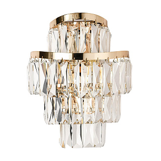 Бра 24*30 см, 2 E14*40W, Odeon Light Wayta, золотой 5073/2W