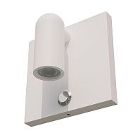 Бра *8,6*8,6 см, *3W, 3000K, Lightstar Omega 200936, Белый