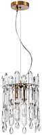 Светильник подвесной 20*20*40/100 см, 2*E14 40W Бронза Stilfort Legacy 2158/05/02P