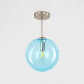 Светильник подвесной 20*130 см, 1*E14, Матовый хром Citilux Томми CL102627
