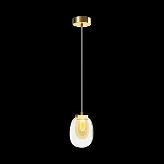 Накладной светильник 10*15*325 см,  LED, 3W, 3000К, Maytoni Biology MOD367PL-L3BSK латунный