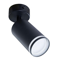 Точечный светильник 5,5*10 см, 1 GU10*15W,  К, Arte Lamp Imai A2365PL-1BK,