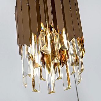 Подвесная люстра 50*50*130 см, Е 27 3x60W, Золото MODELUX ML.20208.3 GD