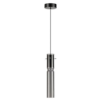 Подвес 6*6*120 см, 1 LED*5W, 3000 К, Odeon Light Scrow, черный 5058/5L