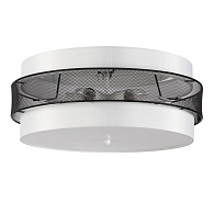 Потолочный светильник 50*20 см, 5*E27 Lumion ANIMAISA 8002/6C черный, белый