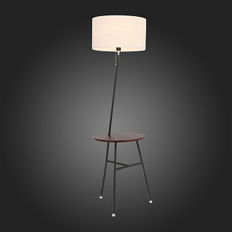 Торшер 1*E27*40W, St Luce Menola SLE302.415.01, черный / коричневый